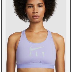 Nike Lavender "Fly" Sports‎ Bra